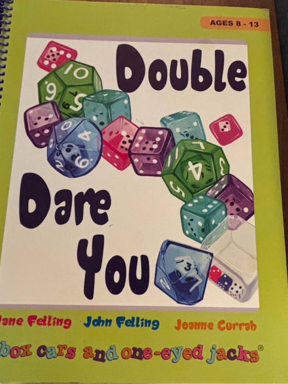 Math dice activity books - Picture 3 of 5